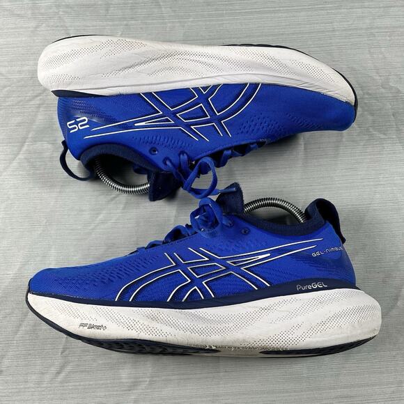 Asics Other - Asics Gel-Nimbus 25 Men’s Size 7.5 Running Shoes Blue Fitness Sneakers 1011B547